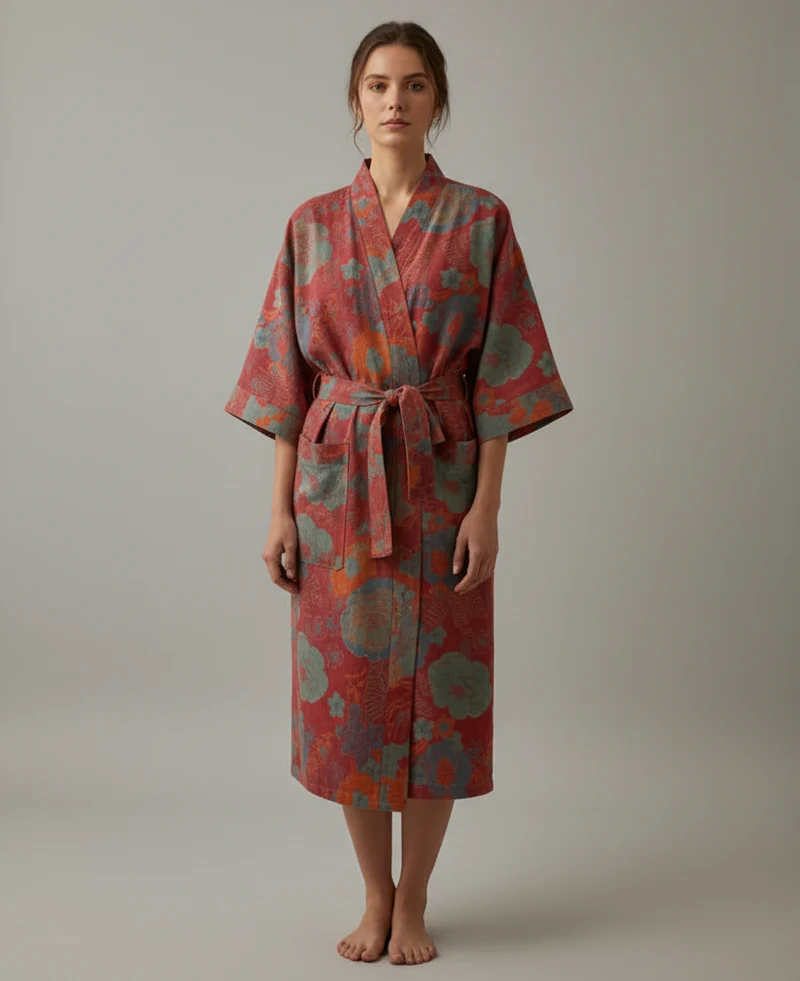 Kimono-Bademäntel aus Baumwolle für Paare – saugfähig, schnelltrocknend und stilvoll