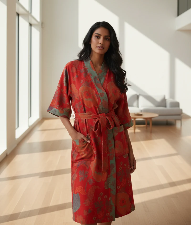 Kimono-Bademäntel aus Baumwolle für Paare – saugfähig, schnelltrocknend und stilvoll