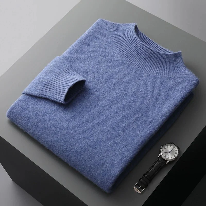 Lässiger Herren-Wollpullover: Ihr perfekter Begleiter für warme Herbst- und Wintertage