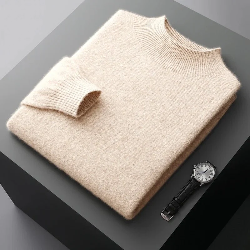 Lässiger Herren-Wollpullover: Ihr perfekter Begleiter für warme Herbst- und Wintertage