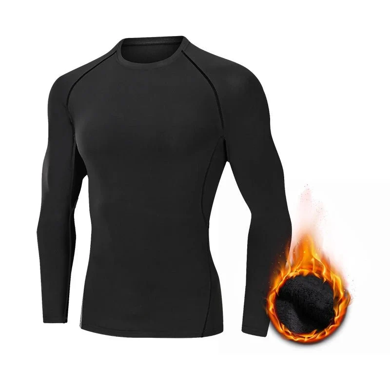Thermounterwäsche-Set für Herren – Fleece-Sportunterwäsche (erste Schicht)