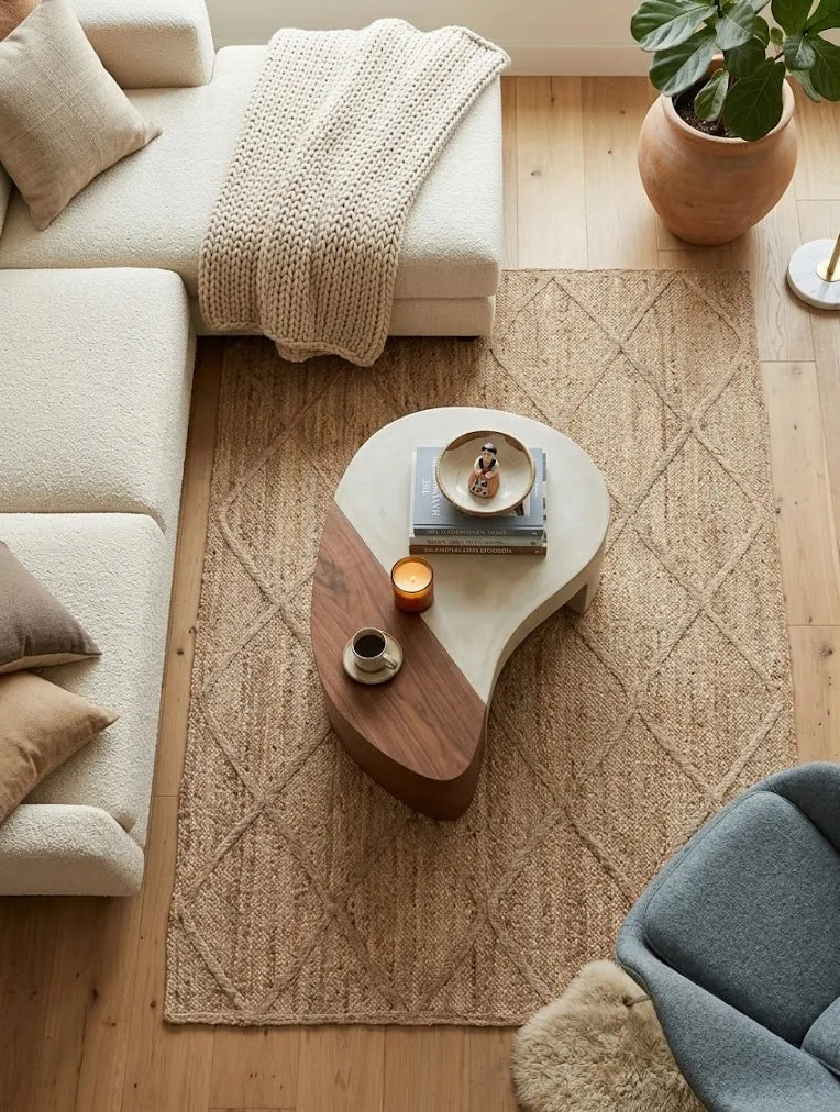 Tappeto Moderno Jute