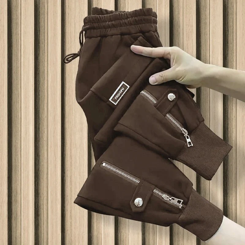 Erleben Sie ultimativen Komfort mit der Y2K Damen-Sweathose mit Fleece-Futter.