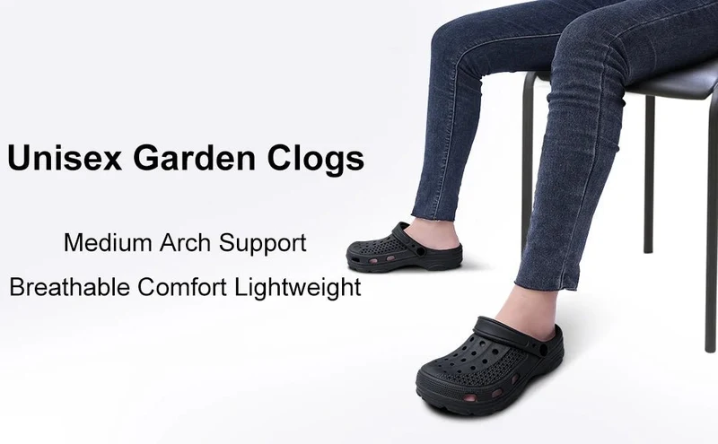 Gartenclogs für Herren mit Fußgewölbeunterstützung – Komfort trifft auf Stil