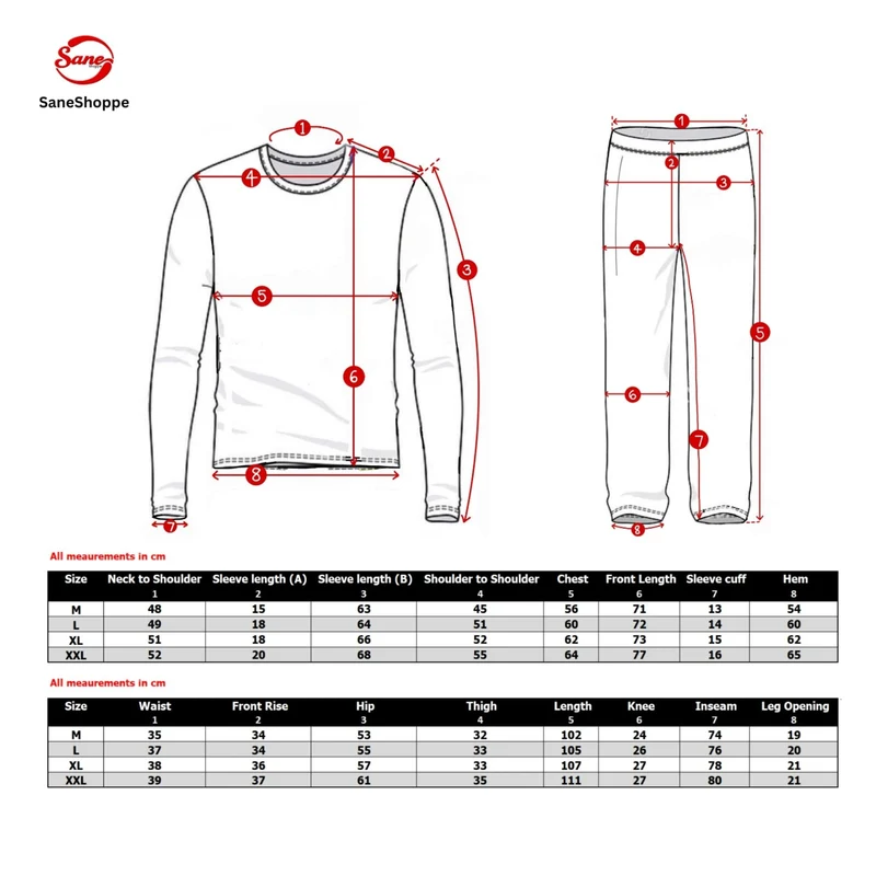 3-teiliger Herren-Pyjama mit langärmeligem Polyester-Oberteil und karierter Baumwollhose