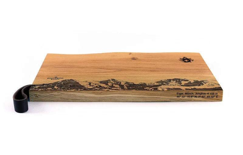 SAC-Holzschneidebrett rustikal
