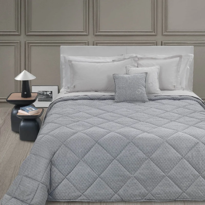 Trapunta Straw in Raso Jacquard 300 gr/mq