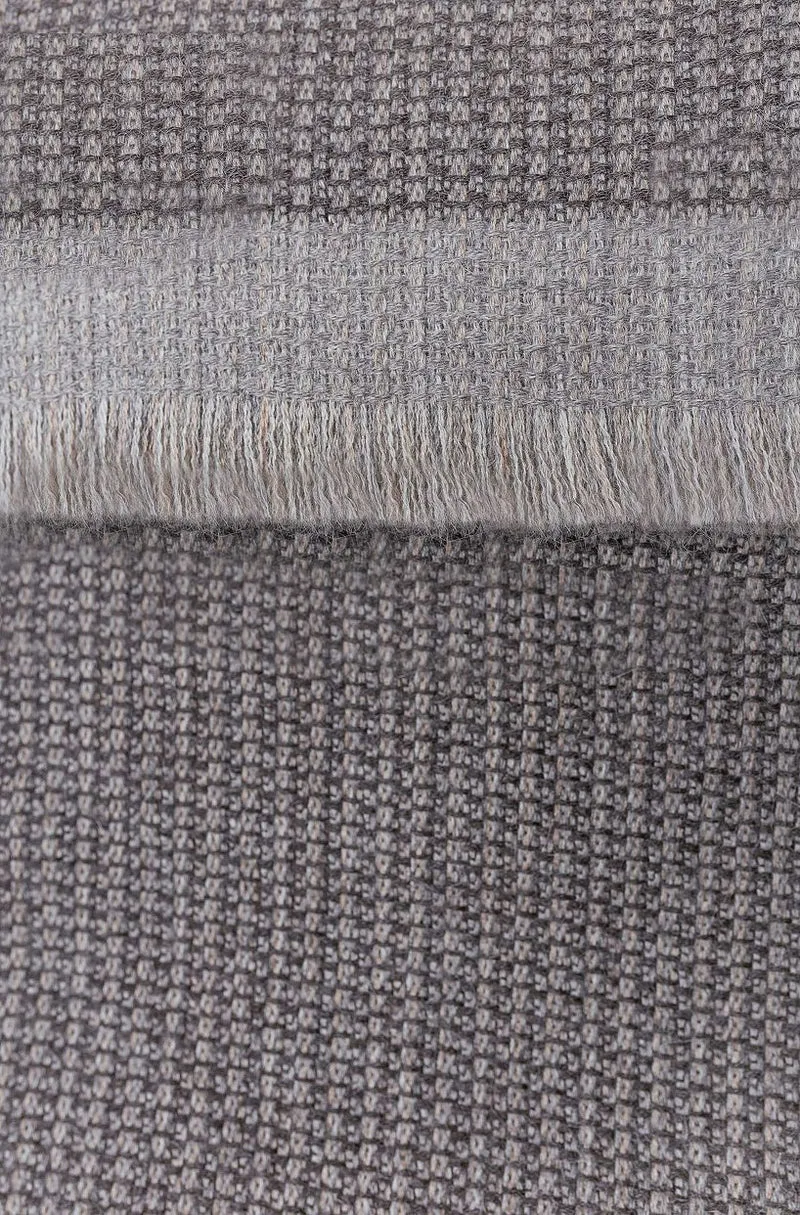 KUNA - Vivir Decke – 70 % Baby‑Alpaka & 30 % Schurwolle (Eco Line, ungefärbt)