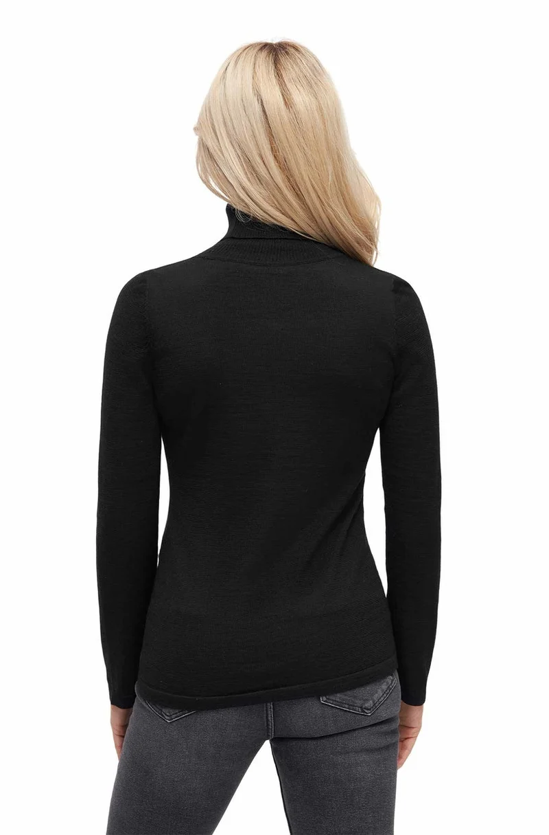 Apu Kuntur - Alpaka Rollkragenpullover MADAI aus Baby Alpaka und Seide