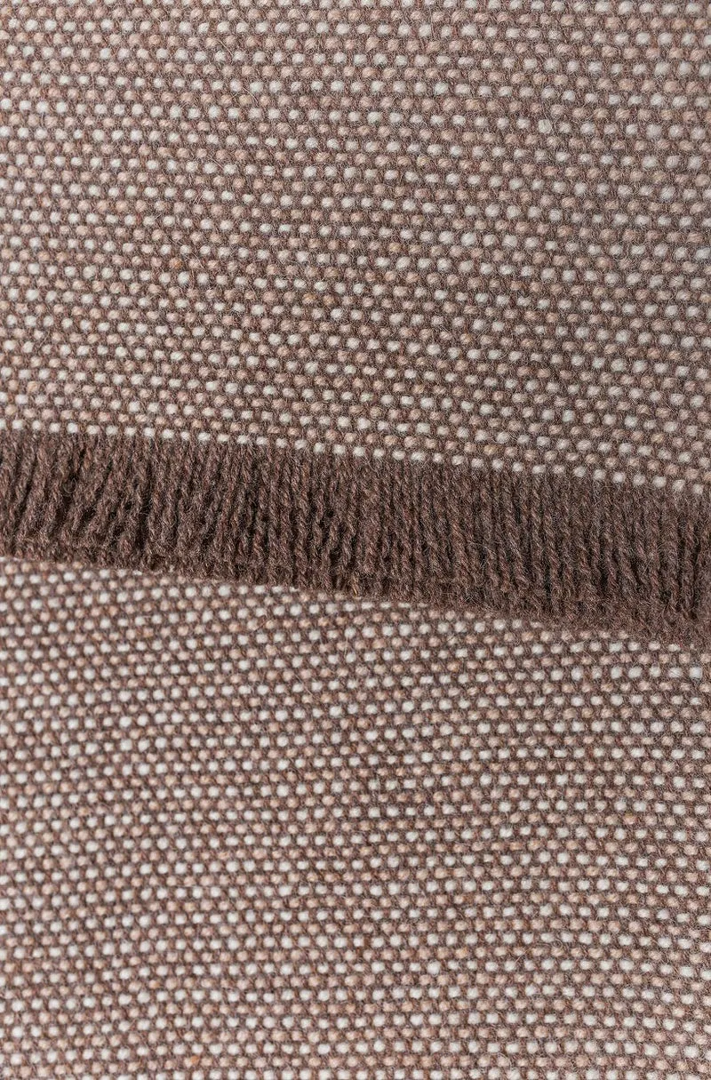 KUNA Vinazza Decke – 70 % Baby-Alpaka & 30 % Schurwolle (Eco Line, ungefärbt)