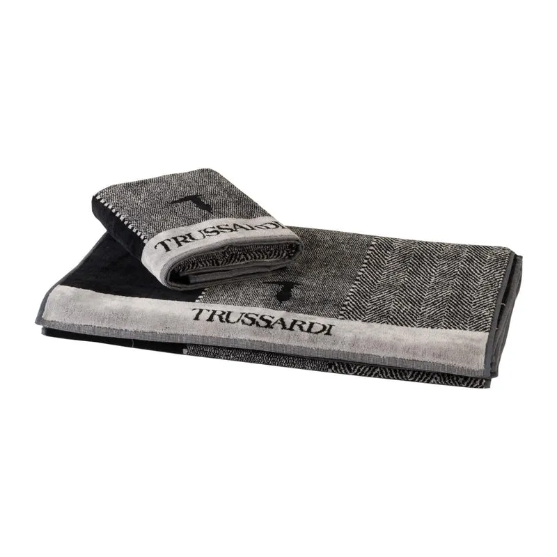 Asciugamano con Ospite new tweed in Spugna 500 gr/mq