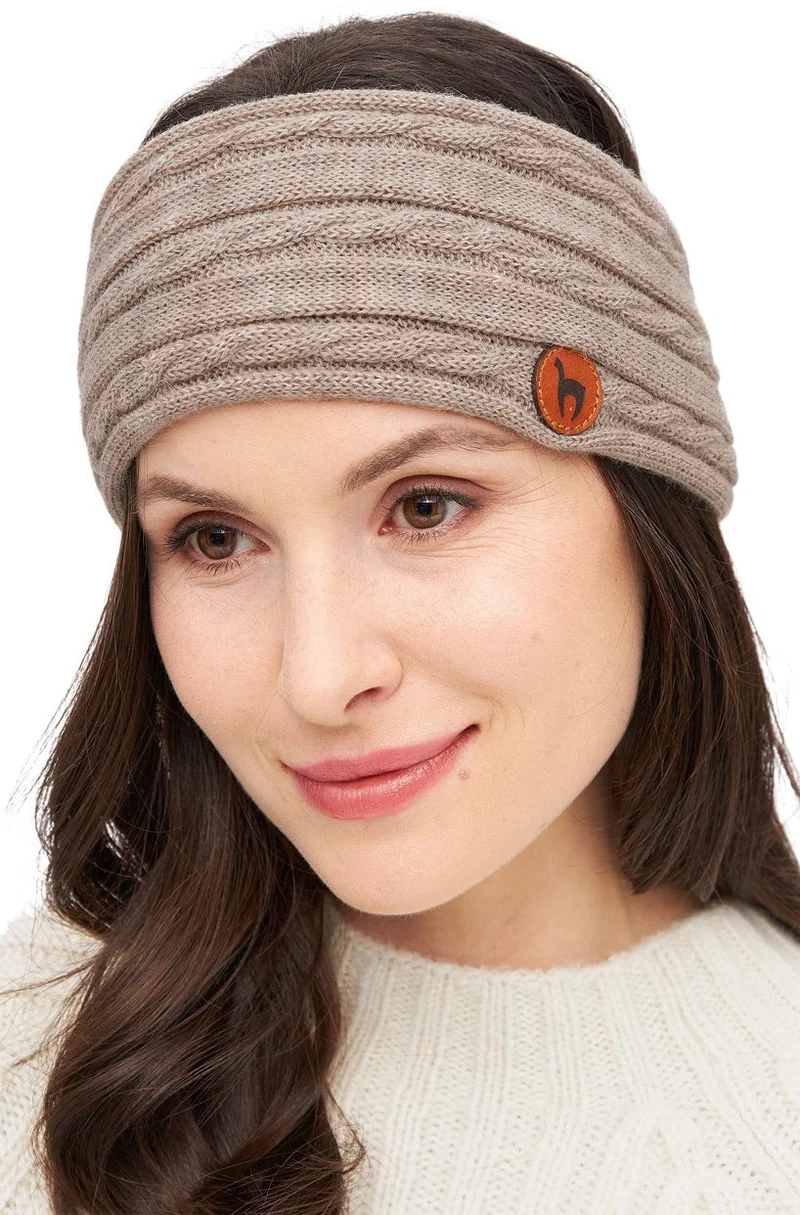 Apu Kuntur – Alpaka Stirnband – Suave – 100 % Baby-Alpaka