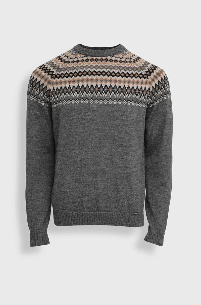 KUNA | Alpaka Pullover YAGO aus 100 % Baby Alpaka – Tradition trifft Trend