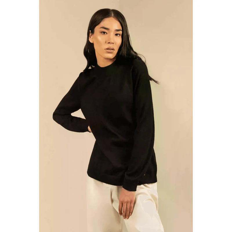 KUNA - Alpaka Damen Rollkragenpullover - Anahi – 100 % Baby‑Alpaka