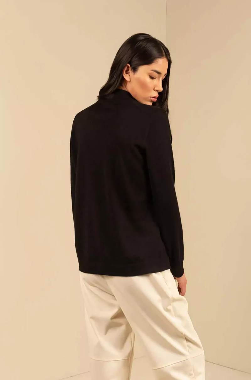 KUNA - Alpaka Damen Rollkragenpullover - Anahi – 100 % Baby‑Alpaka