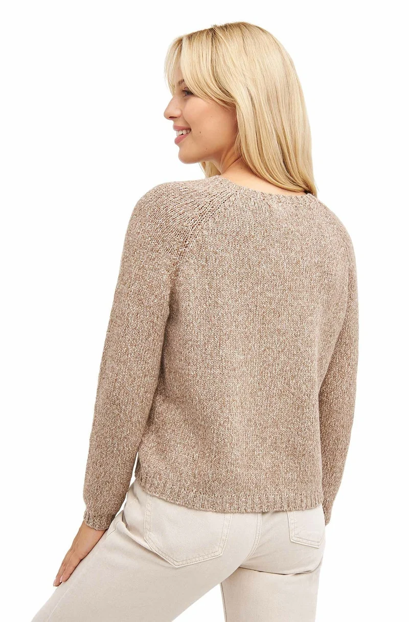 Apu Kuntur - Alpaka Rundhals Pullover ELLA – Baby Alpaka & Bio-Pima Baumwolle