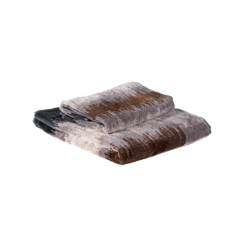 Asciugamano con Ospite bridge Moderno in Spugna 450 gr/mq