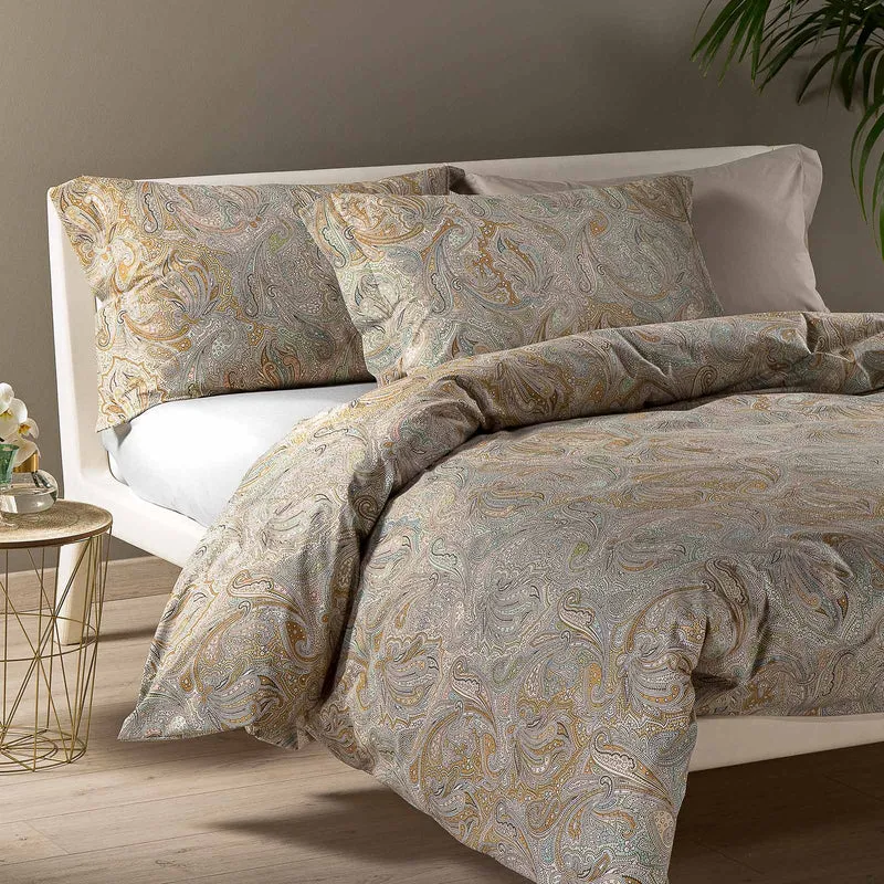 Copripiumino con federe kashmire Bohemian in Cotone
