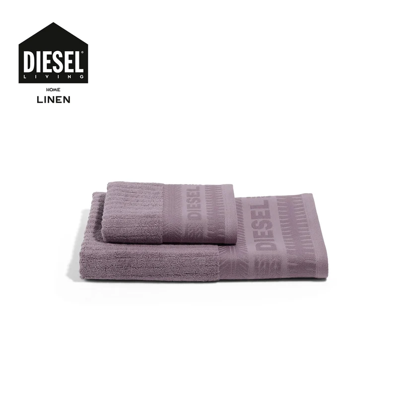 Asciugamano con Ospite solid diesel in Cotone 450 gr/mq