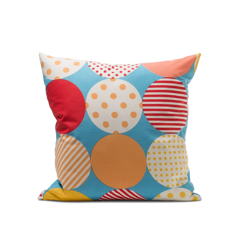 Cuscino d'arredo in Cotone Candy Caleffi Kids Geometrico